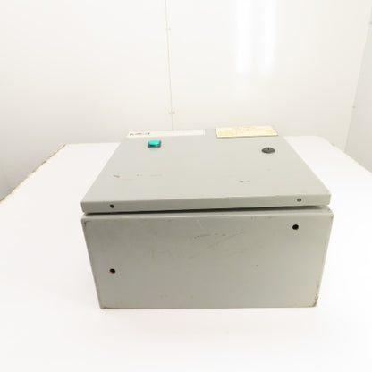 Saginaw 16EL1608LP 16" x 16" x 8" Electrical Enclosure W/ Backplate Type 12, 4