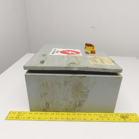 Hoffman CSD16208 16" x 20" x 8" Type 4,14 Electrical Enclosure Damaged