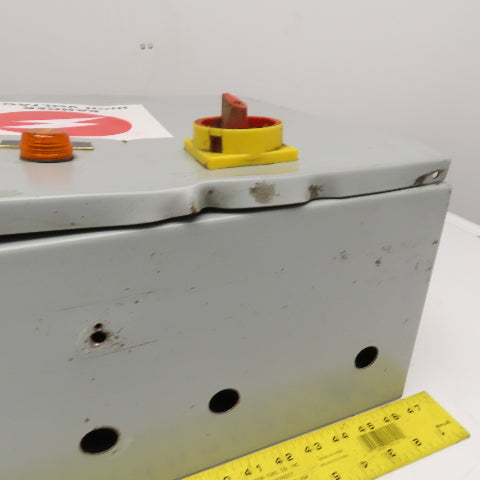Hoffman CSD16208 16" x 20" x 8" Type 4,14 Electrical Enclosure Damaged