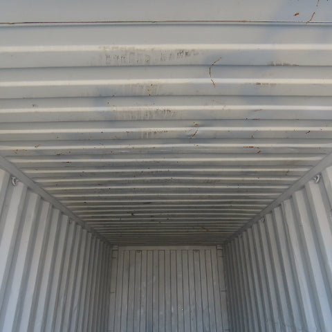 20' Standard Height End Door Shipping Container 89-3/4" x 92" Opening WWT