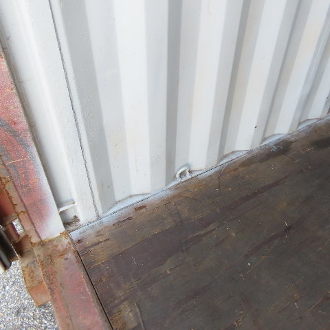 20' Standard Height End Door Shipping Container 89-3/4" x 92" Opening WWT