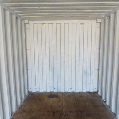 20' Standard Height End Door Shipping Container 89-3/4" x 92" Opening WWT