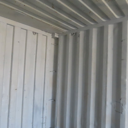 20' Standard Height End Door Shipping Container 89-3/4" x 92" Opening WWT
