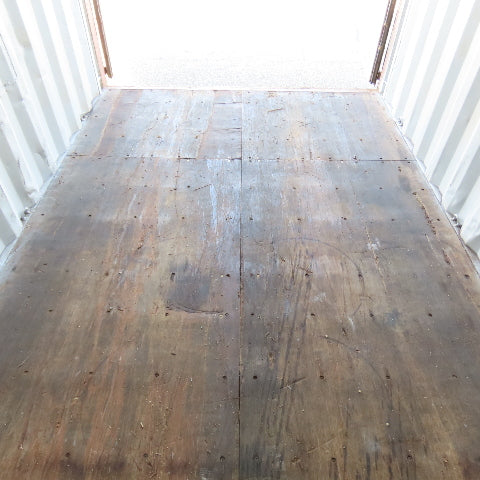 20' Standard Height End Door Shipping Container 89-3/4" x 92" Opening WWT