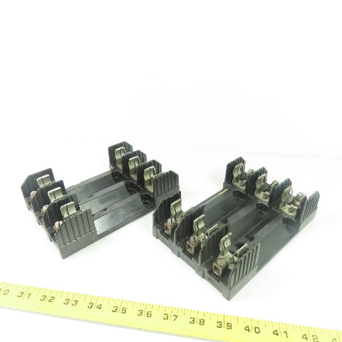 Busmann R60060-3COR Fuse Block Holder 600V 60A Lot Of 2