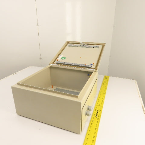 Lohmeier 15.75" x 15.75" x 7.5" Steel Electrical Enclosure W/ Backplate