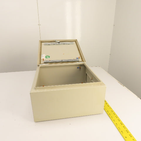 Lohmeier 15.75" x 15.75" x 7.5" Steel Electrical Enclosure W/ Backplate