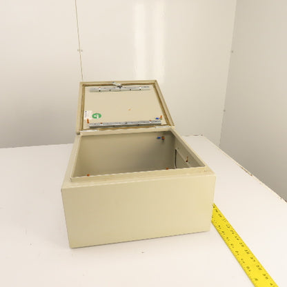 Lohmeier 15.75" x 15.75" x 7.5" Steel Electrical Enclosure W/ Backplate