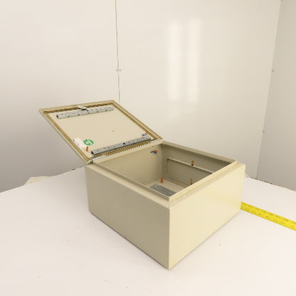 Lohmeier 15.75" x 15.75" x 7.5" Steel Electrical Enclosure W/ Backplate
