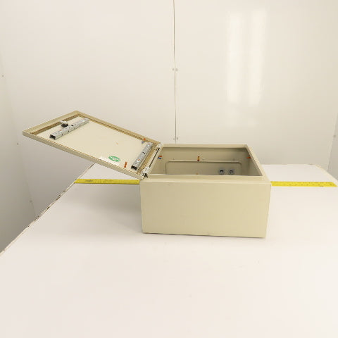 Lohmeier 15.75" x 15.75" x 7.5" Steel Electrical Enclosure W/ Backplate