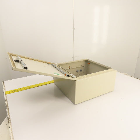 Lohmeier 15.75" x 15.75" x 7.5" Steel Electrical Enclosure W/ Backplate