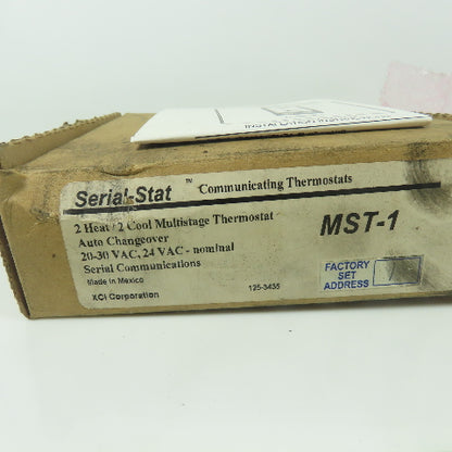 XCI MST-1 2 Heat/2 Cool Multistage Thermostat 20-30VAC NEW