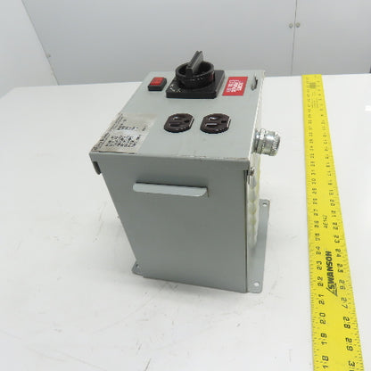Daykin MDGTA-05 1000VA Disconnect Transformer Pri 480V Sec 120V 8.3A 1Ph