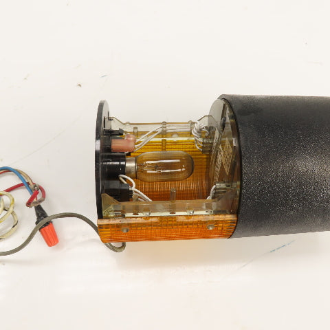 Federal Siganl LSB LSB-10 Litestak Safety Lights 120VAC Red & Amber Lot Of 2