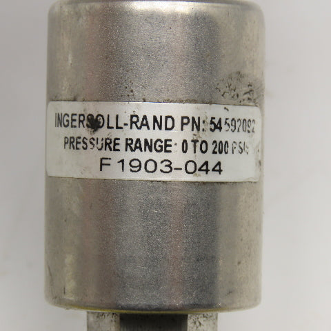Ingersoll Rand 54592092 Pressure Switch 0-200PSIS