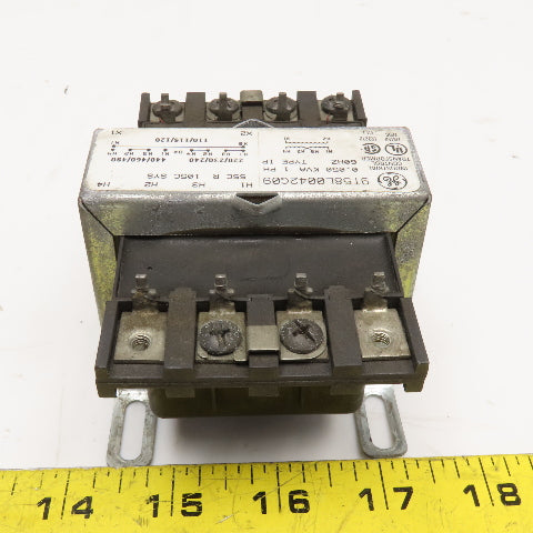 GE 9T58L0042G09 220-240/480V Pri 0.050kVa 110/120V Sec 1Ph Transformer