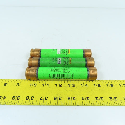 Bussman FRS-R-40 Fusetron 40A Energy Efficient Time Delay Fuses 600VAC Lot Of 3