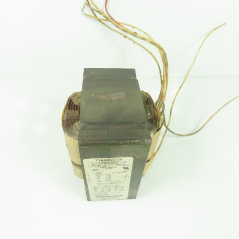 Philips Advance 71A6051-A Ballast Transformer 120/208/240/277/480V