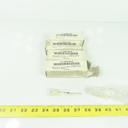 Grainger 26FK64 Strobe Tube Light with Oval Base Lot Of 4