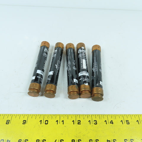 Bussman FRS-R-30ID Fusetron 30A Time Delay Current Limiting Fuses 600VAC Lot/5