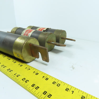 Cefco CRS-R 300 Cefcon 300A Dual Element Time Delay Fuse 600VAC Lot Of 3