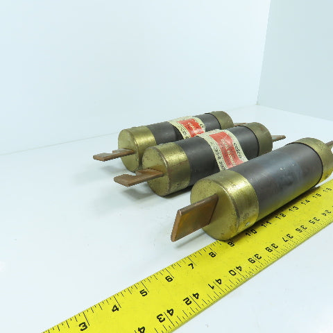 Cefco CRS-R 300 Cefcon 300A Dual Element Time Delay Fuse 600VAC Lot Of 3