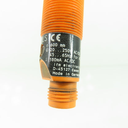 IFM 0G0035 0GT-HB0A/LS Diffuse Reflection Sensor 600mm 20-250V 180mA