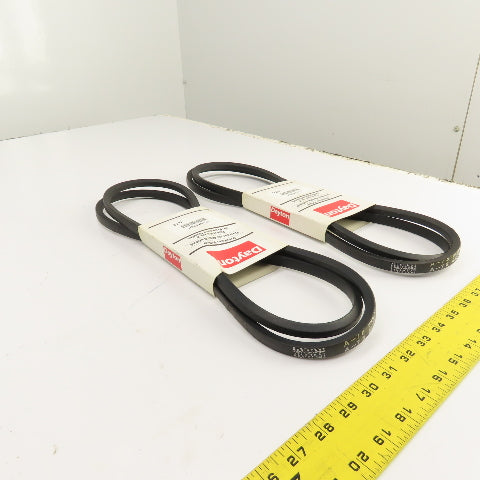 Dayton 6X570H A78 1/2" x 80" A-Section V-Belt Lot Of 2