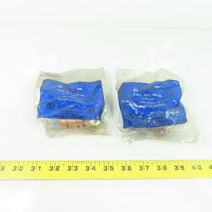 Ferraz Shawmut R636 Fuse Reducer 60A/600V To 30A/600V NEW Lot Of 2