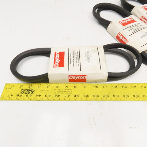 Dayton 3X640G V-Belt B66 69" Polyester Lot Of 4