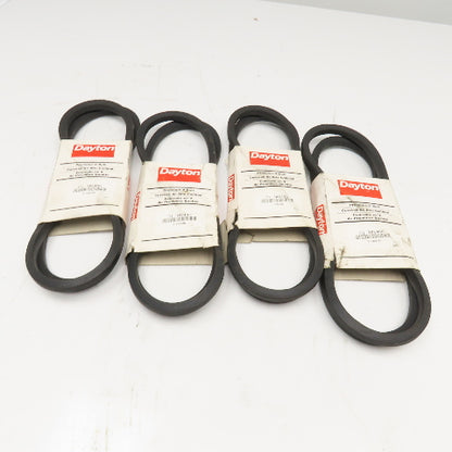 Dayton 3X640G V-Belt B66 69" Polyester Lot Of 4