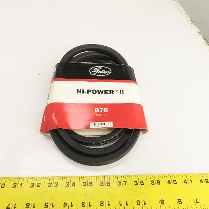 Gates B78 Hi-Power II B-Section V-Belt 21/32" x 81"