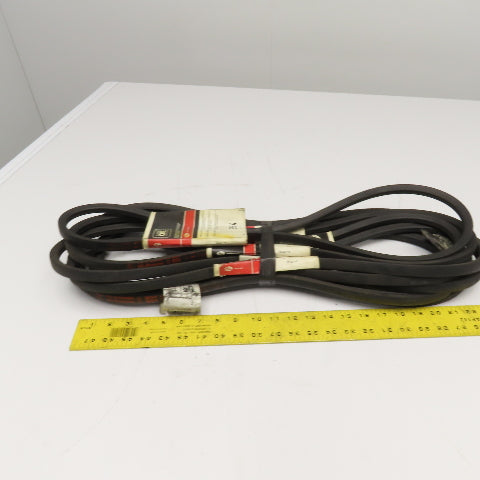 Gates B54 Hi-Power II B Section V-Belt 57" Lot Of 8