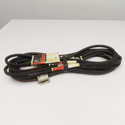Gates B54 Hi-Power II B Section V-Belt 57" Lot Of 8