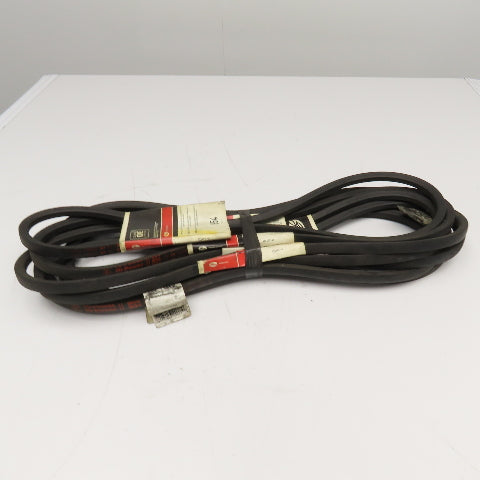 Gates B54 Hi-Power II B Section V-Belt 57" Lot Of 8