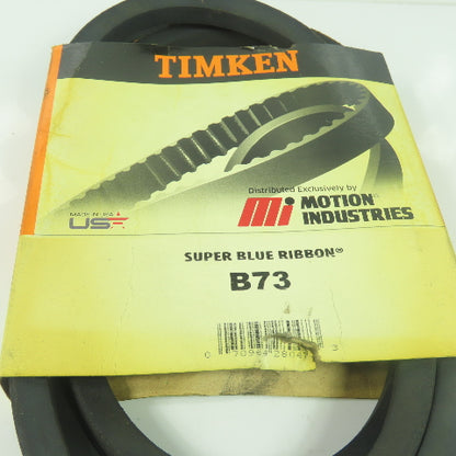 Timken B73 Super Blue Ribbon V-Belt 0.59" x 76"