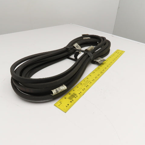 Gates B55 Hi-Power II B Section V-Belt 58" Lot Of 9