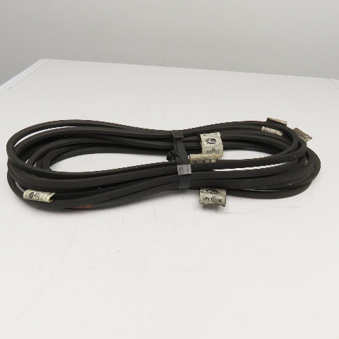 Gates B55 Hi-Power II B Section V-Belt 58" Lot Of 9