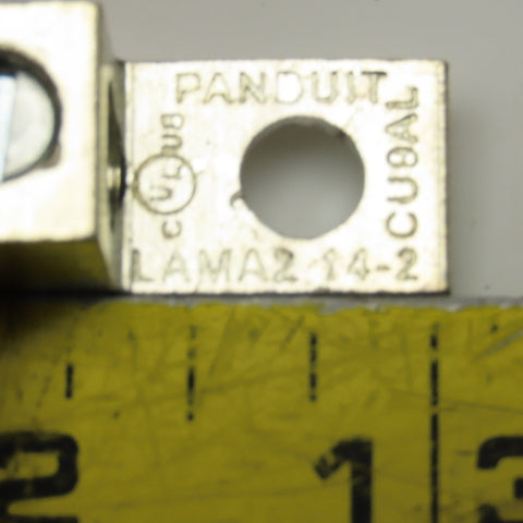 Panduit LAMA2 14-2 CU9AL Mechanical Wire Lug Lot Of 3