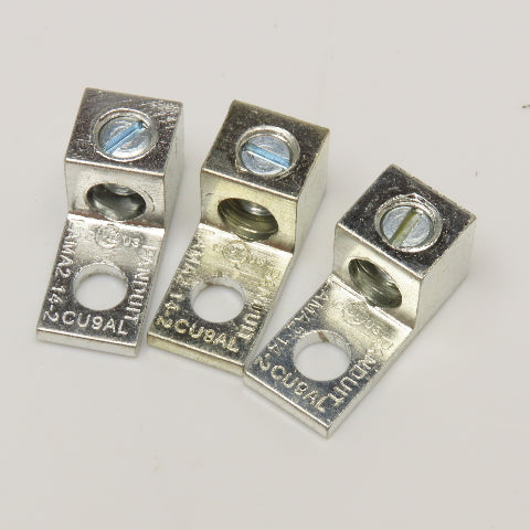 Panduit LAMA2 14-2 CU9AL Mechanical Wire Lug Lot Of 3