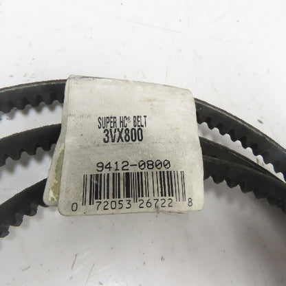 Gates 3VX800 Super HC V-Belt Lot Of 2