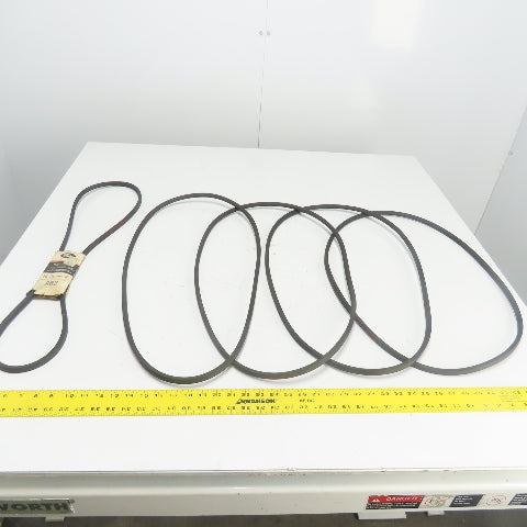 Gates A62 High Power II V-Belt 64" Lot Of 5