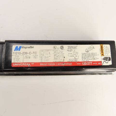 MagneTek 11210-239-C-TC 100W Metal Halide Lamp Ballast 120/277V Lithonia Holder