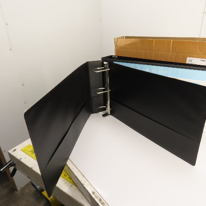 [IN] Place 1388845 24130557 heavy Duty 11" x 17" View Binder 3" Black Lot Of 2