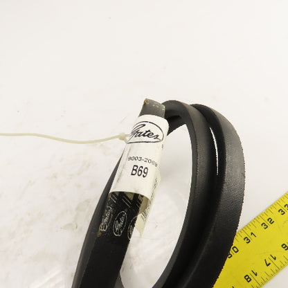 Gates 9003-2069 Hi Power II B69 B Section V-Belt 21/32" x 72"