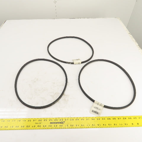 Gates 9002-2041 Hi Power II A41 A Section V-Belt 1/2" x 43" Lot Of 3