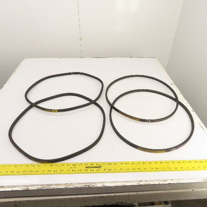Goodyear Hutuo B60 5L630 B-Section V Belt 21/32" x 63:" Long Lot Of 4 (2 Brands)