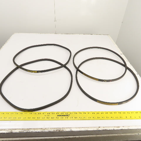 Goodyear Hutuo B60 5L630 B-Section V Belt 21/32" x 63:" Long Lot Of 4 (2 Brands)
