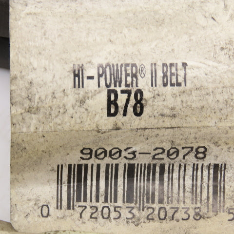 Gates B78 B Section V-Belt 81" Lot Of 2