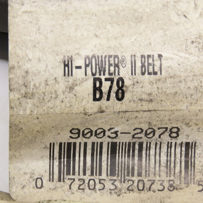 Gates B78 B Section V-Belt 81" Lot Of 2